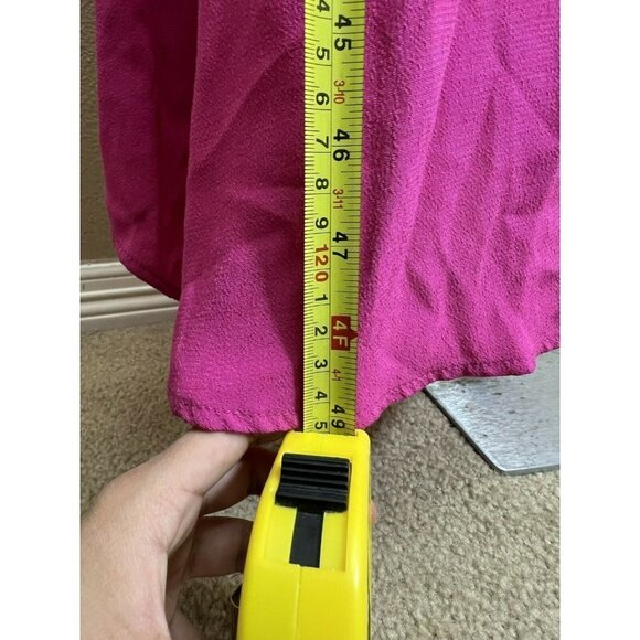 Zara Dress Long Wrap Dress Fushia Size S New $69 2298 174 - Picture 4 of 7